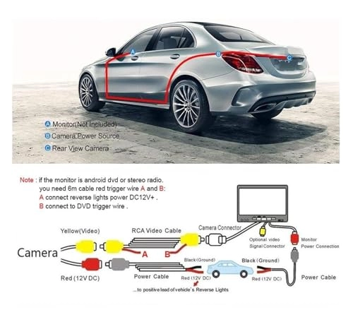 HD CCD Car Vehicle Rear View Camera - HD night vision