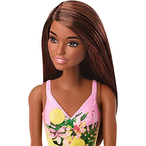 Fashion Doll - 12" Dark Hair & Skin + Beach Shack Playset - Over 18 Accessories