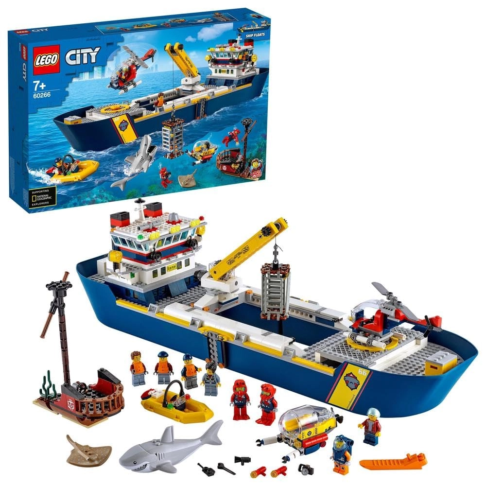 LEGO City Ocean Exploration Ship - Animal