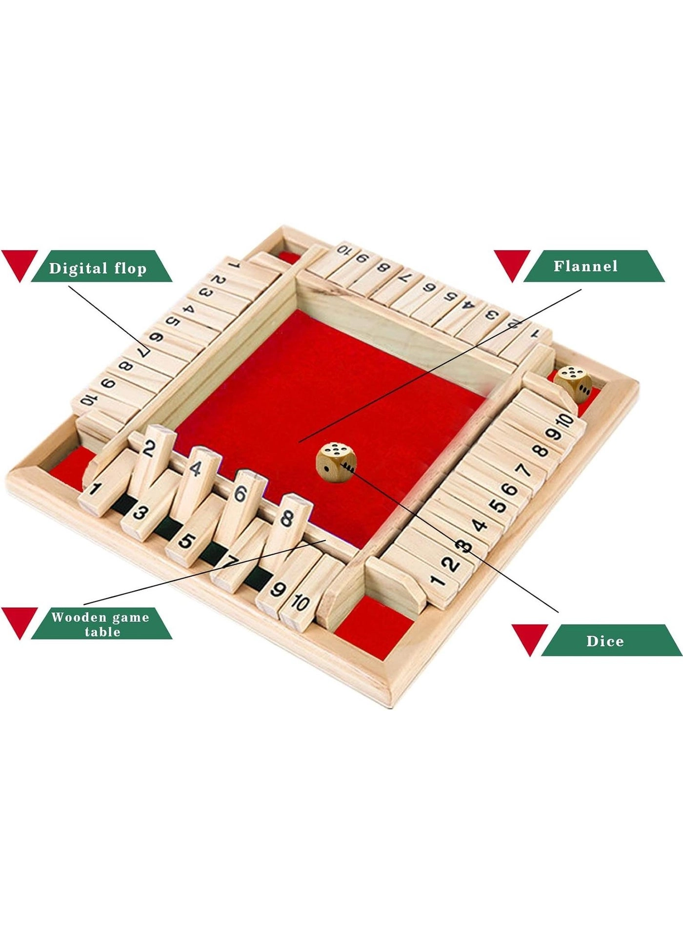 Interactive Puzzle Board Game - Party Digital Flip Toy