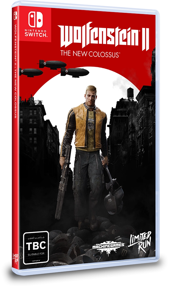 Limited Run Wolfenstein II: The New Colossus Standard Edition - Nintendo Switch