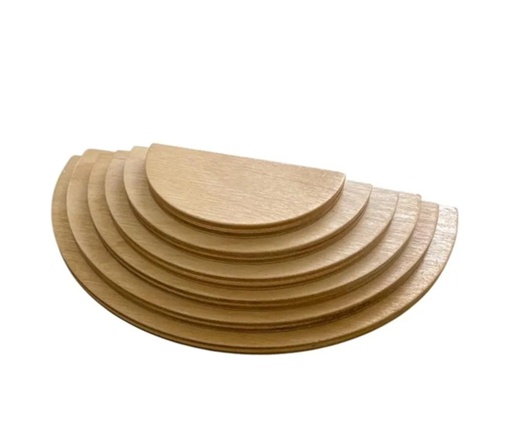 Wooden Grading Semicircles - Suitable for 2 years and above 6 pieces