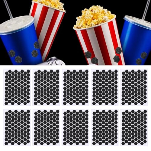 Mouses Grip Tape - 10PCs Black Acrylic