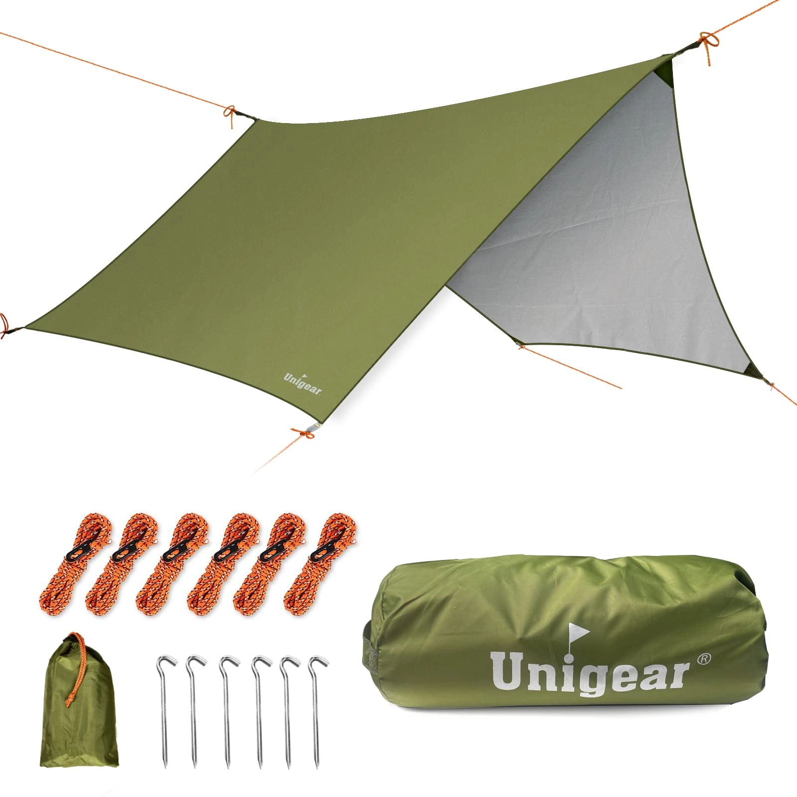 unigear Hexagon Hammock Rain Fly - 120 Square Feet