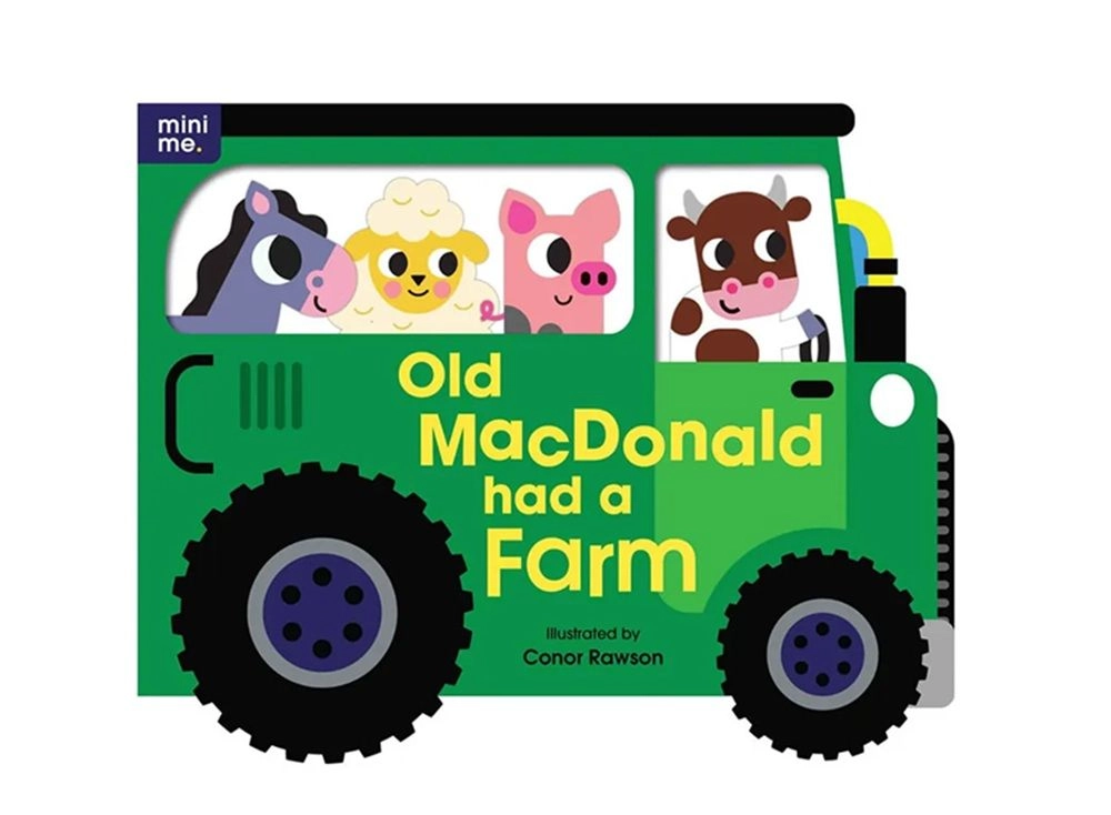 Edu Fun Mini Me Old MacDonald Had A Farm Board Book - 0 years+