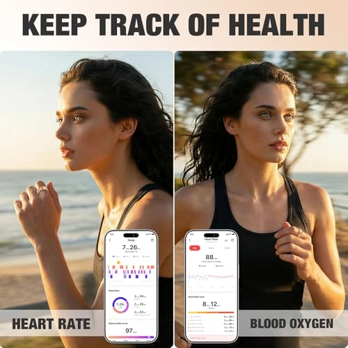Smart Ring - Heart Rate Blood Oxygen IP68
