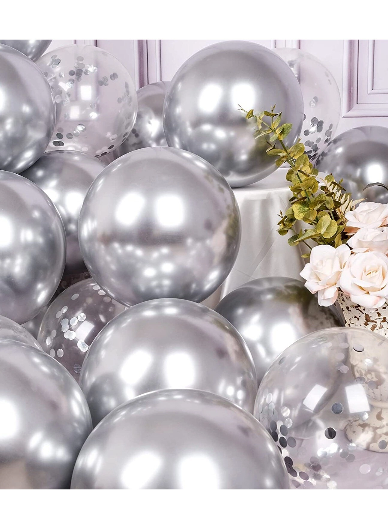 Chrome Balloons - 50 Pcs
