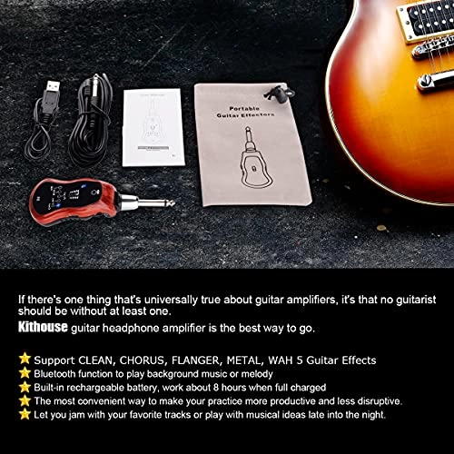 B6 - Guitar Headphone Amp Bluetooth Rechargeable