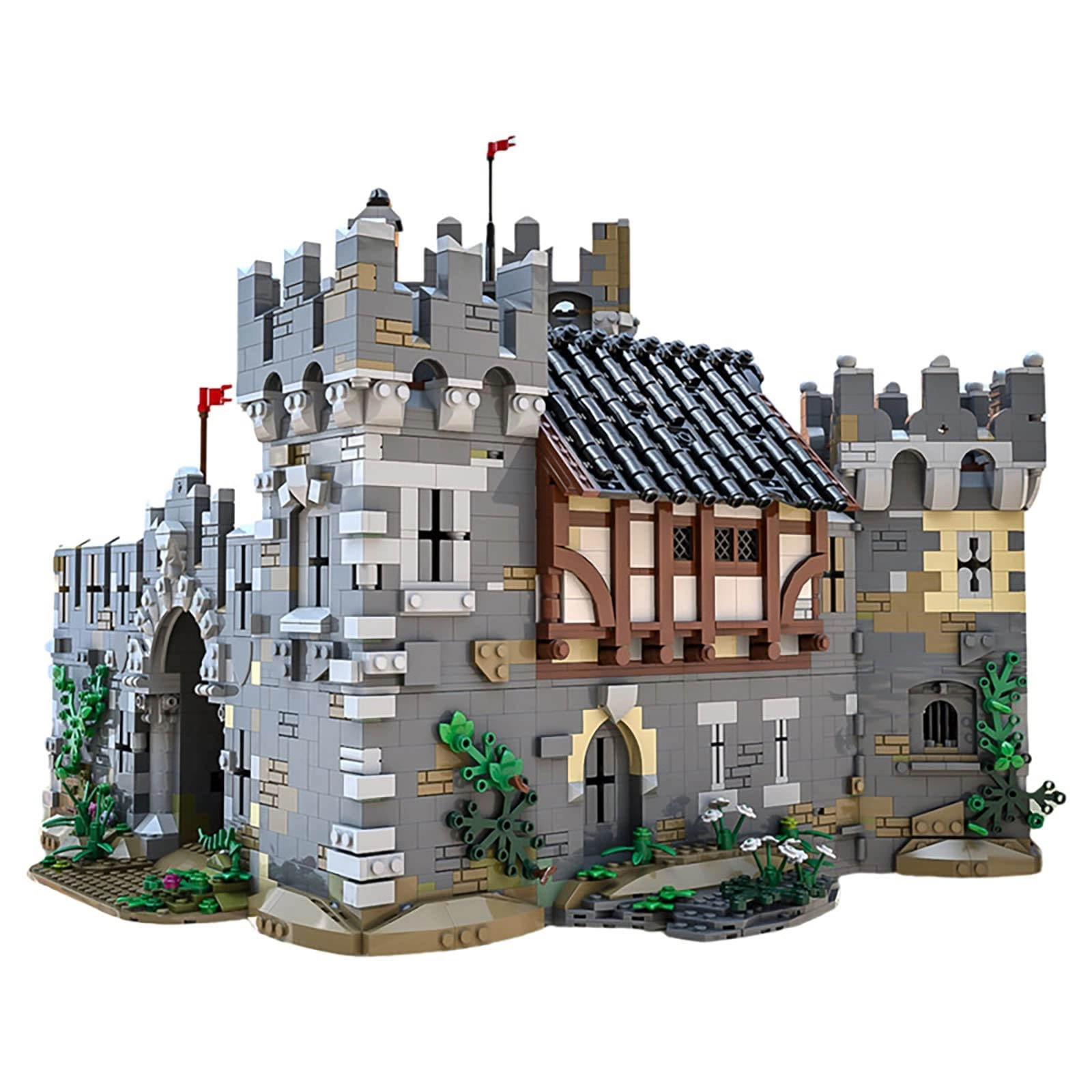 GZDiejx Medieval Architecture Castle (MOC-68151)