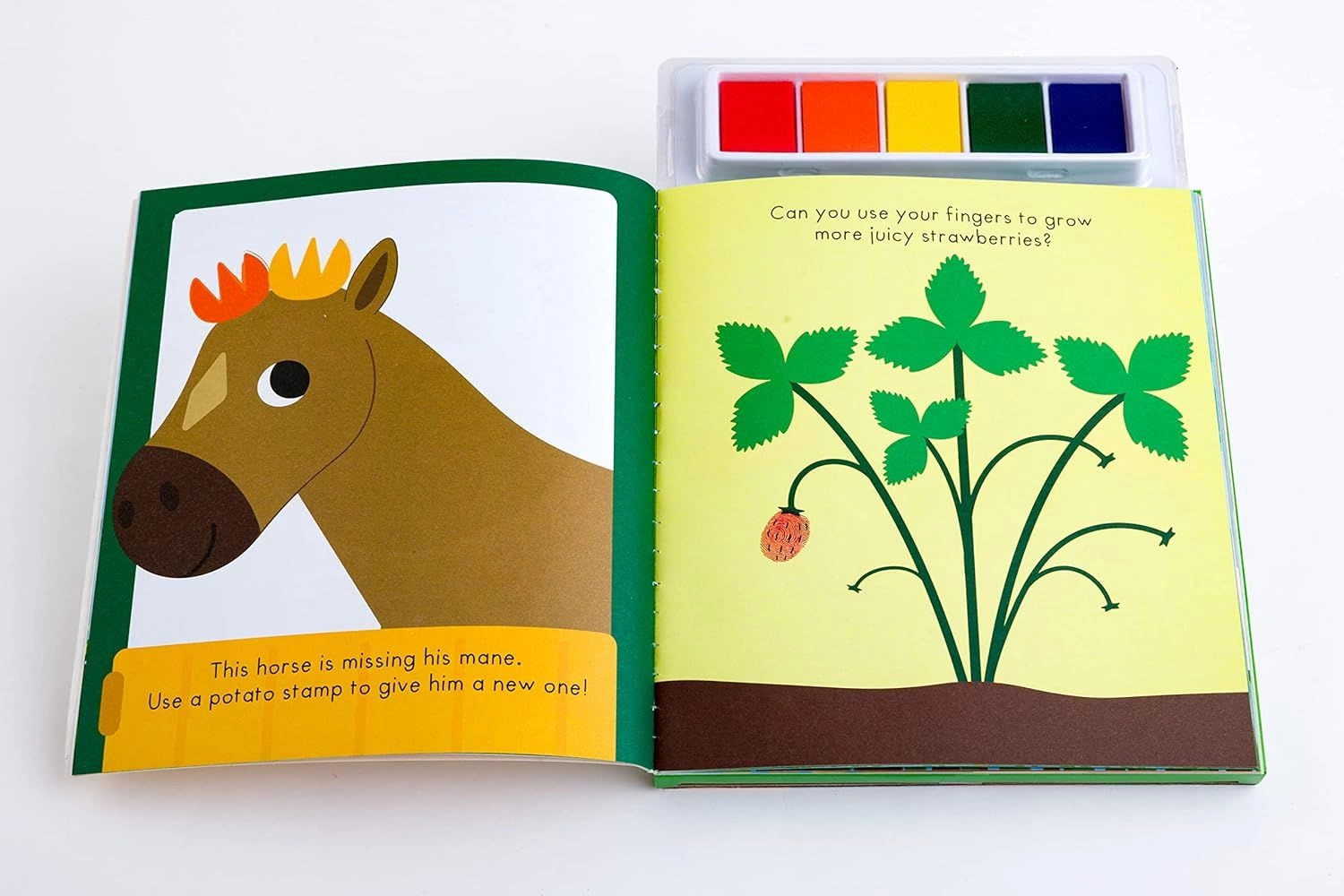 On the Farm Finger Prints Kit - 5 ink pads