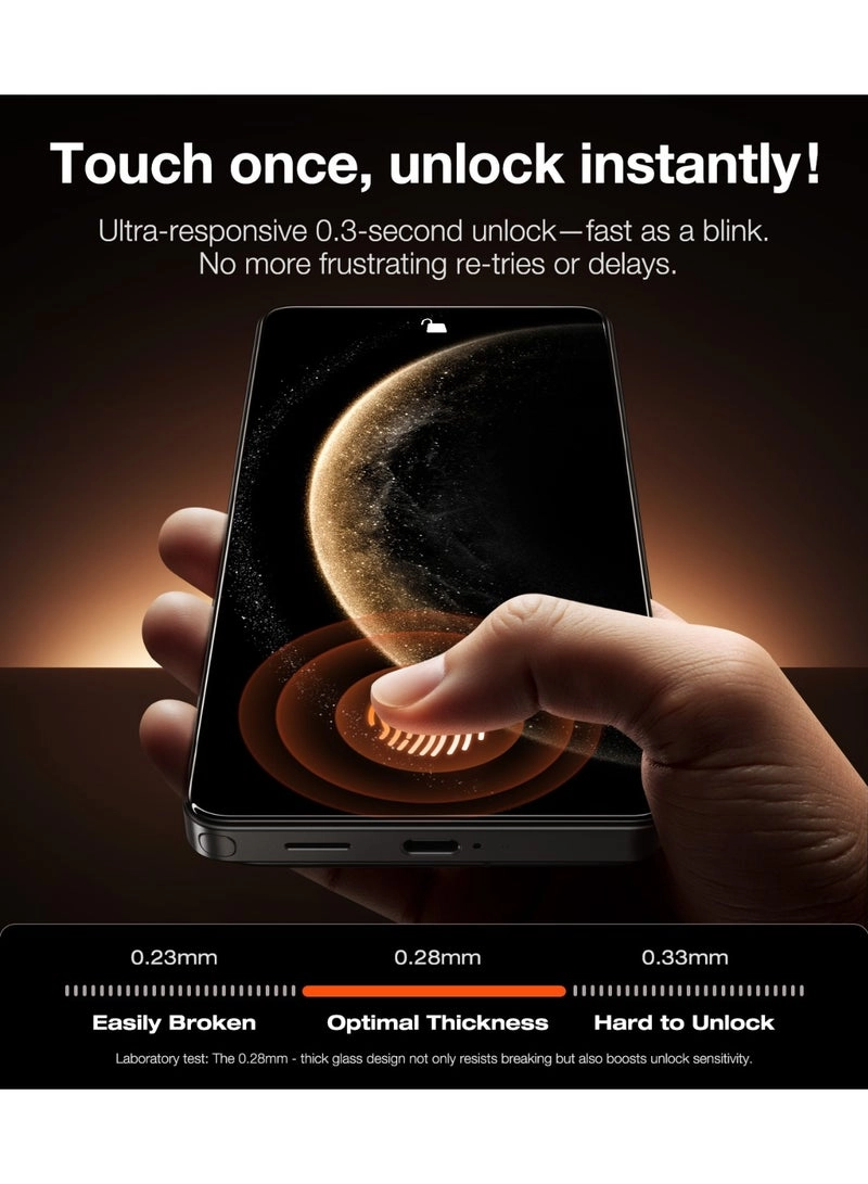 Privacy Tempered Glass Screen Protector for Samsung Galaxy S26