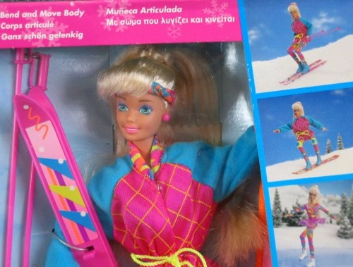 Barbie Winter Sport Doll - 11.5" Tall Skis Ages 3+