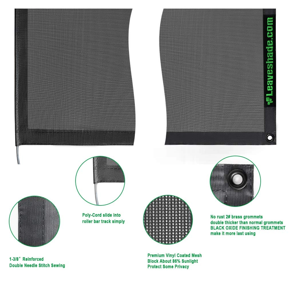 RV Awning Sun Shade Screen