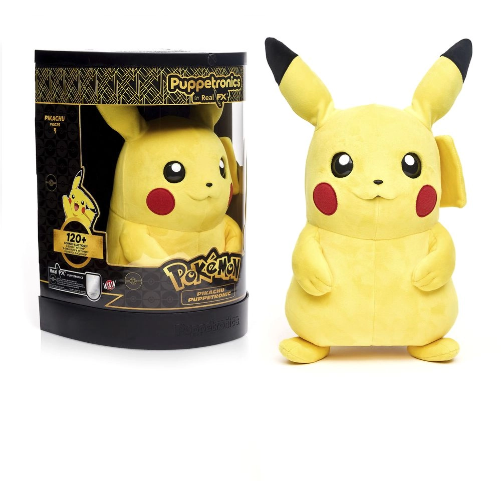 Wow! Stuff RealFX Pikachu - Puppet Soft Plush