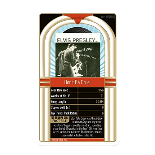 Elvis Top 30 Singles - Card Game