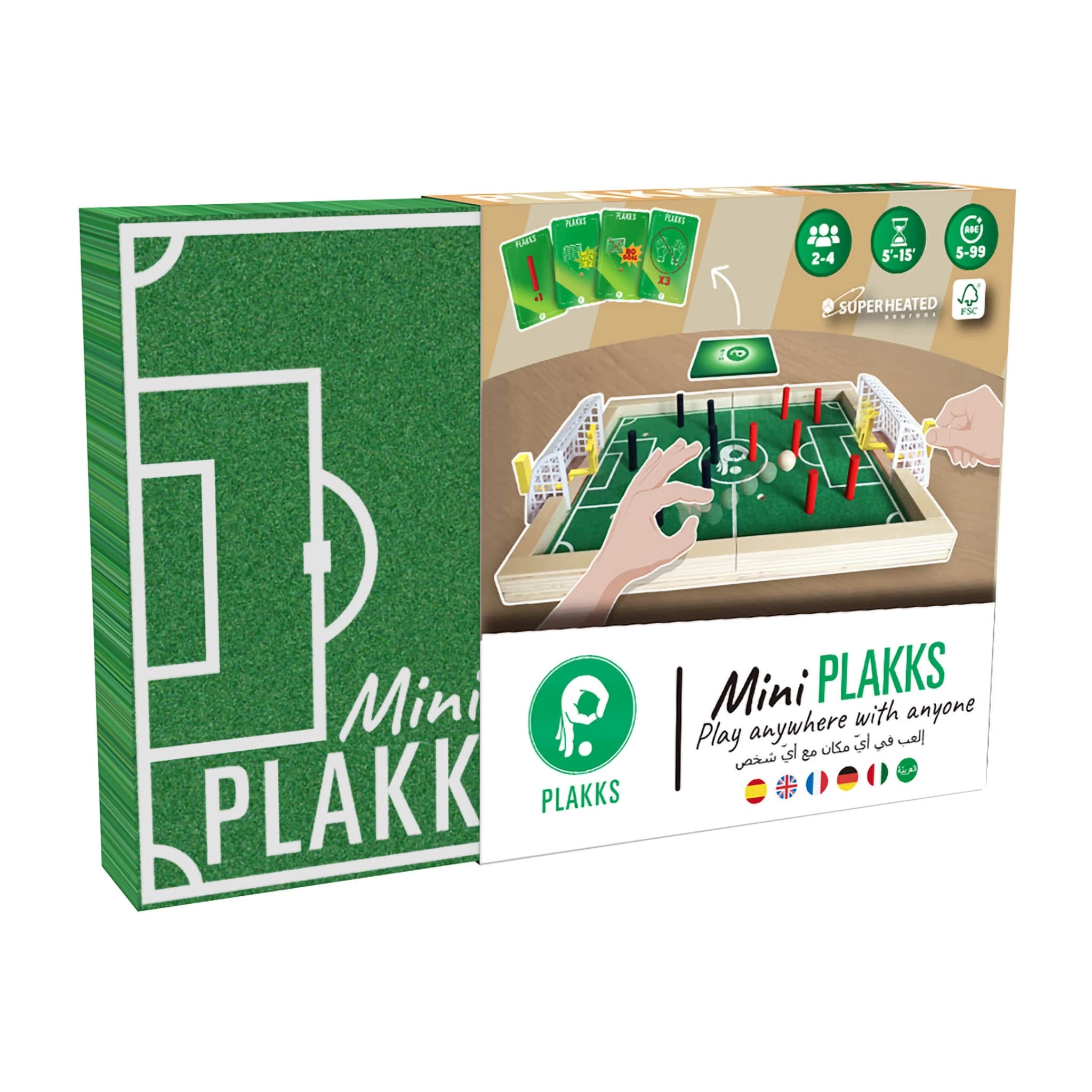 SuperHeated Neurons Mini Plakks Board Game