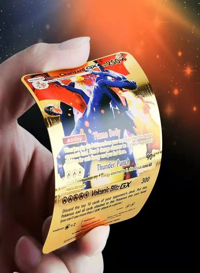 Assorted Cards Deck Box Set - Gold 55pcs