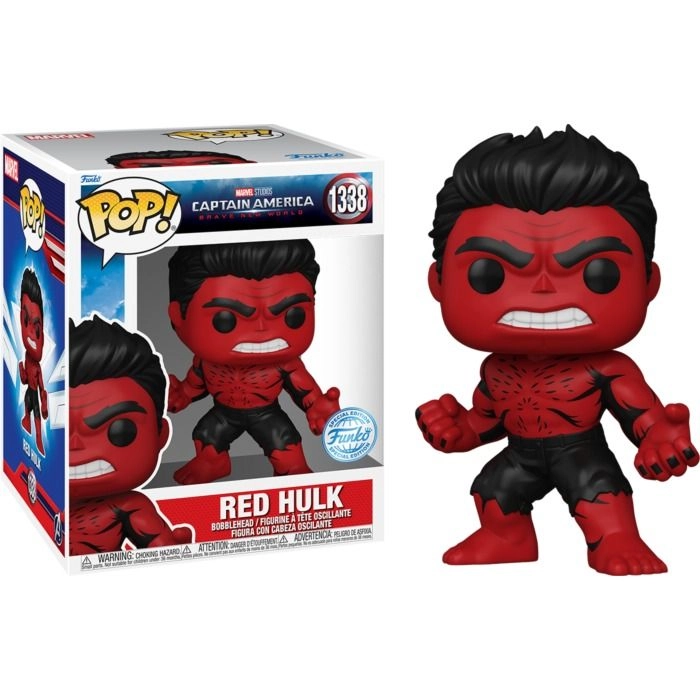 Red Hulk - Captain America Brave New World - 6"