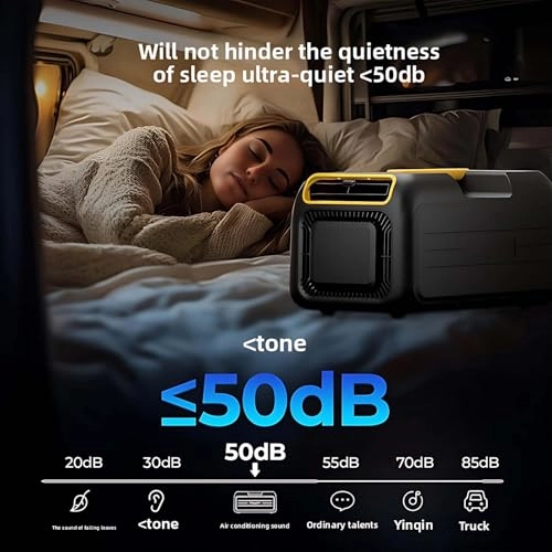 Portable Air Conditioner & Heater - 1300W