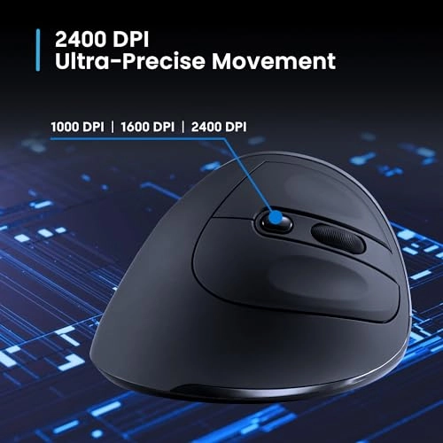 Vertical Ergonomic Mouse - USB