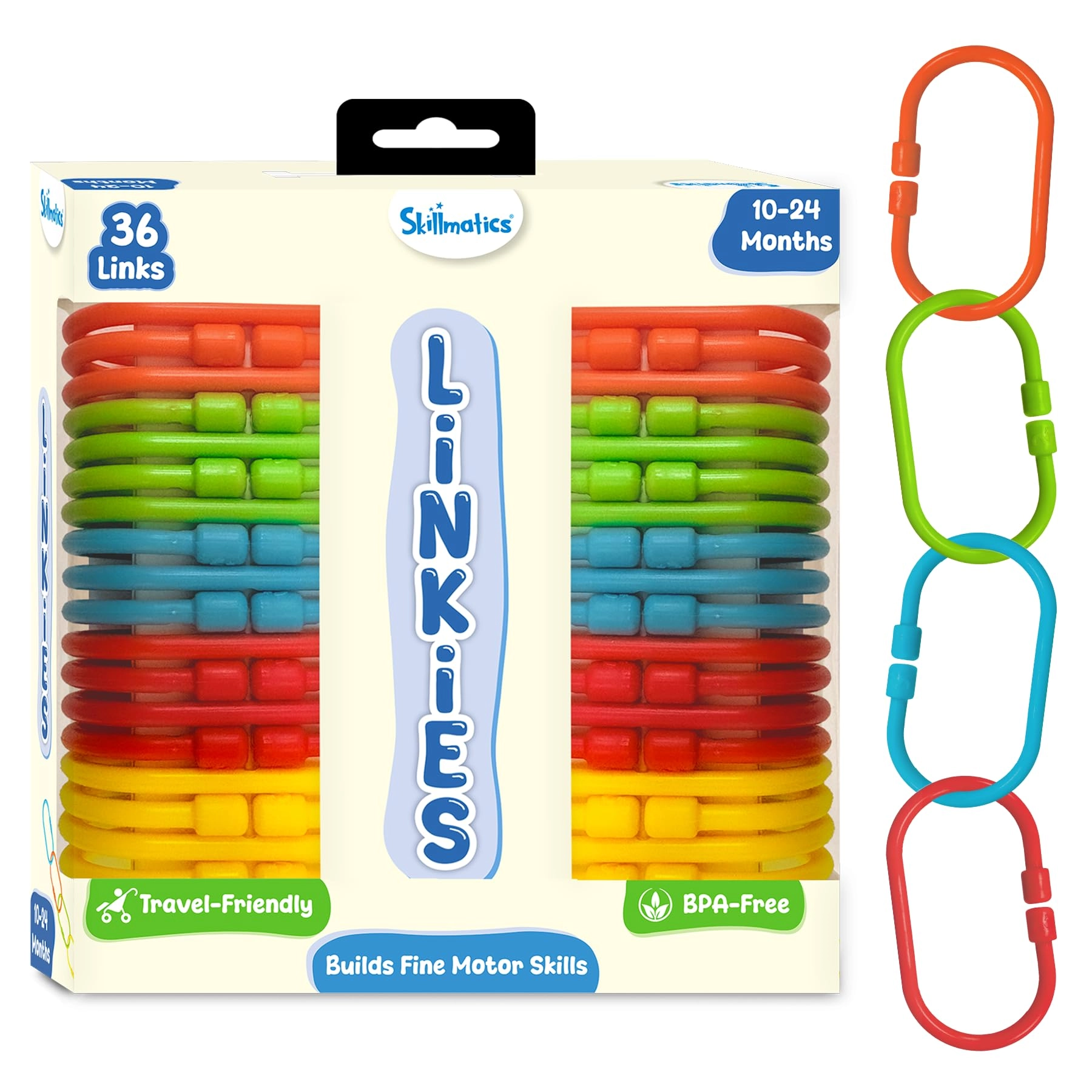 222A, Podar Chambers, 109 S.A. Brelvi Road, Fort, Mumbai - 400001, Grasper Global Private Limited Skillmatics Linkies - 10–24 months 36 pieces