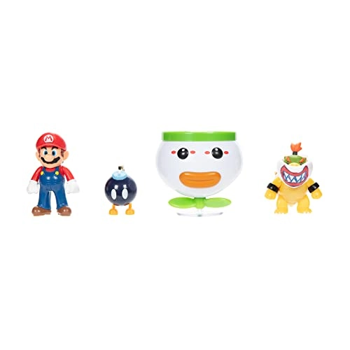 Mario + Bowser Jr. Clown Car (410314) 2 pcs