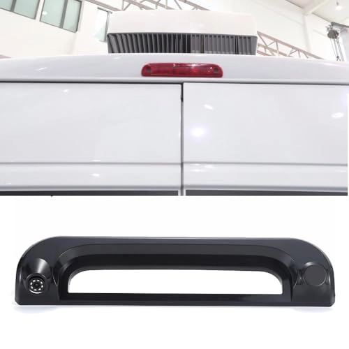 Rear View Mirror Monitor - 4.3 Inch Wired + Brake Light Camera - 1280 x 720 Night vision