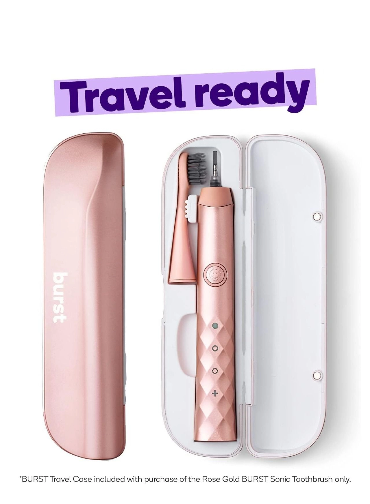 Pro Sonic Replacement Heads - Rose Gold 3 Pack Soft Bristles