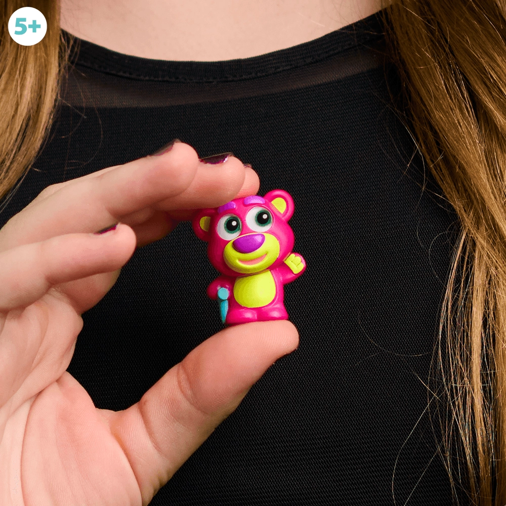 Doorables Neon Glow Peek - Collectible Mini Action Figures (29464294-44962) 5 pcs