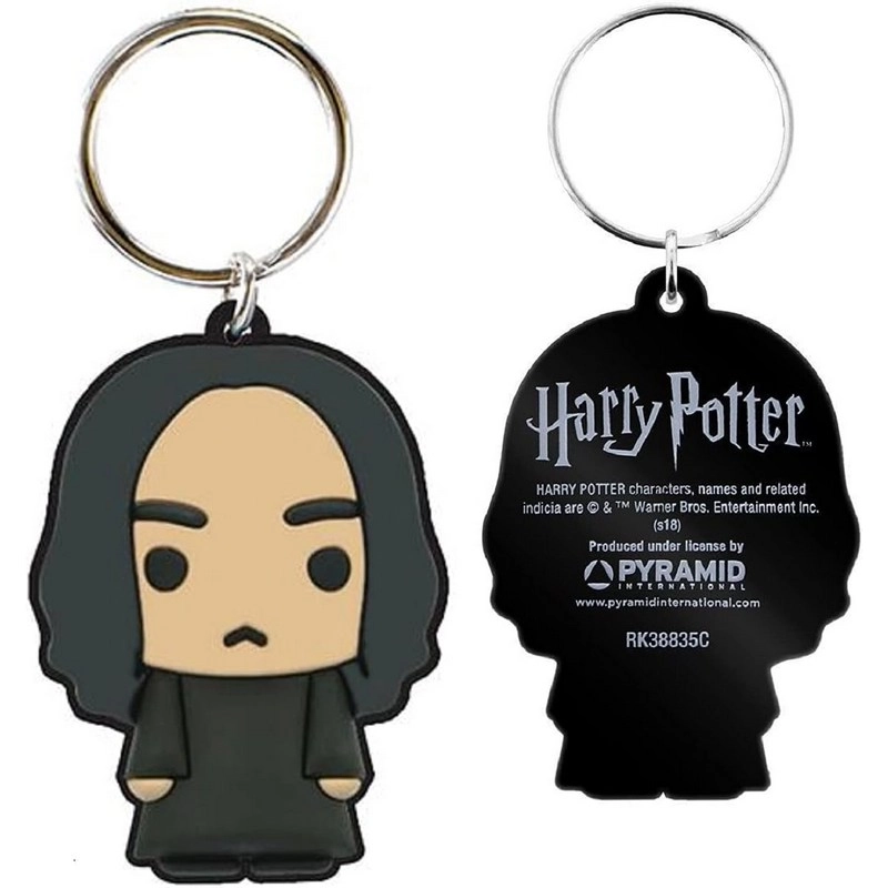 Harry Potter Severus Snape Chibi Rubber Keychain