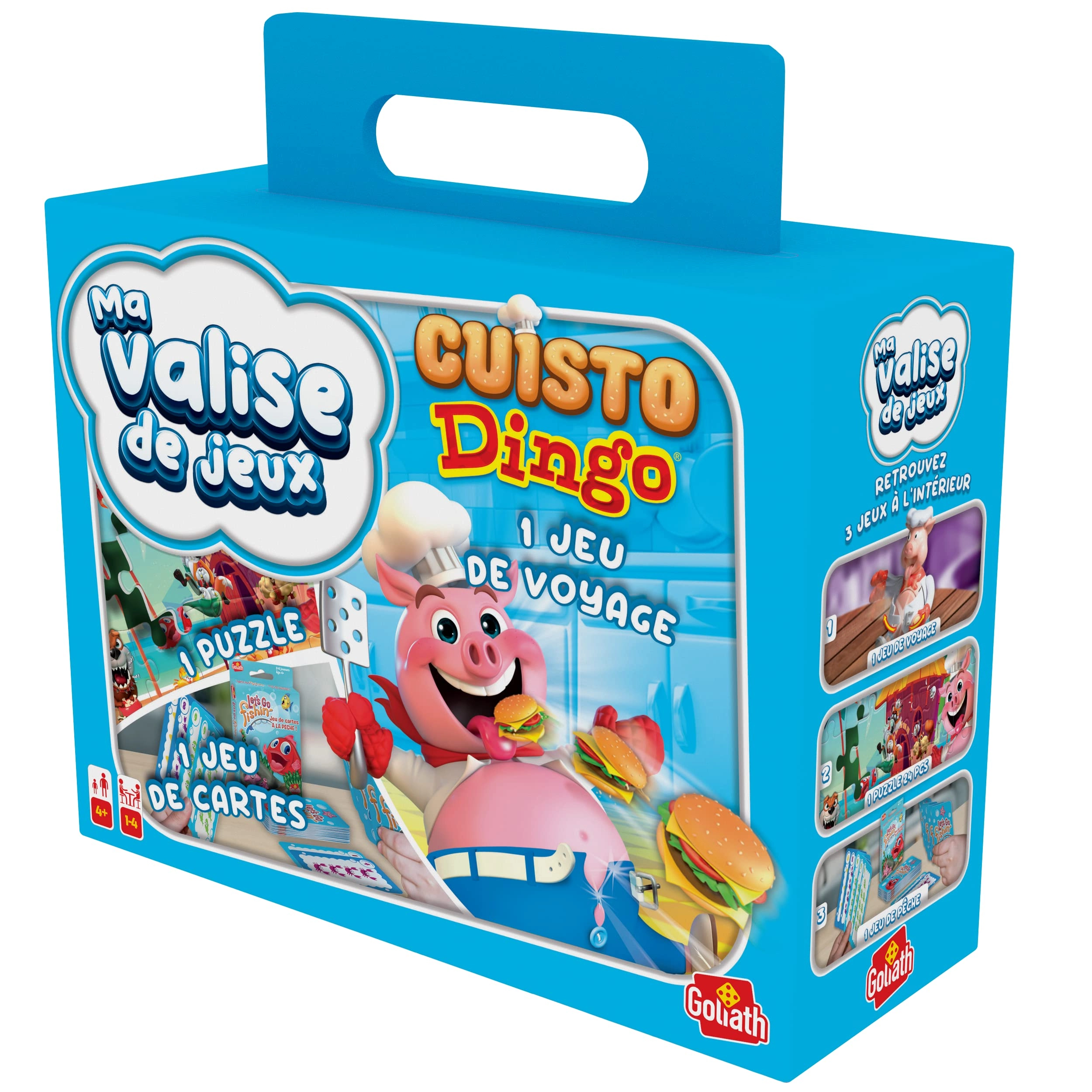 Goliath Cuisto Dingo Voyage - Multi-game set Pink