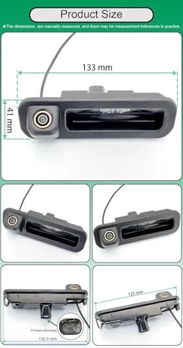 Rear View Camera - Night vision Wire AHD 720P