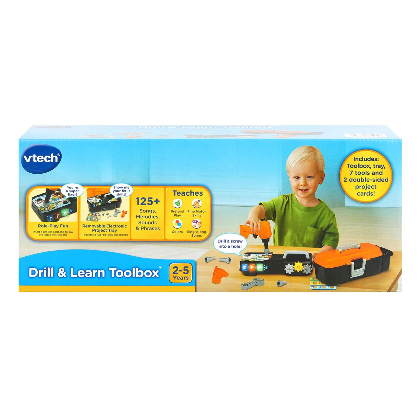Drill And Learn Toolbox - 2 to 5 years