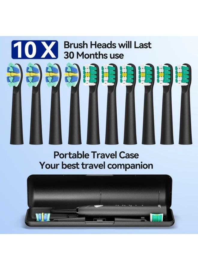 SG-2316 - 10 Brush Heads Travel Case