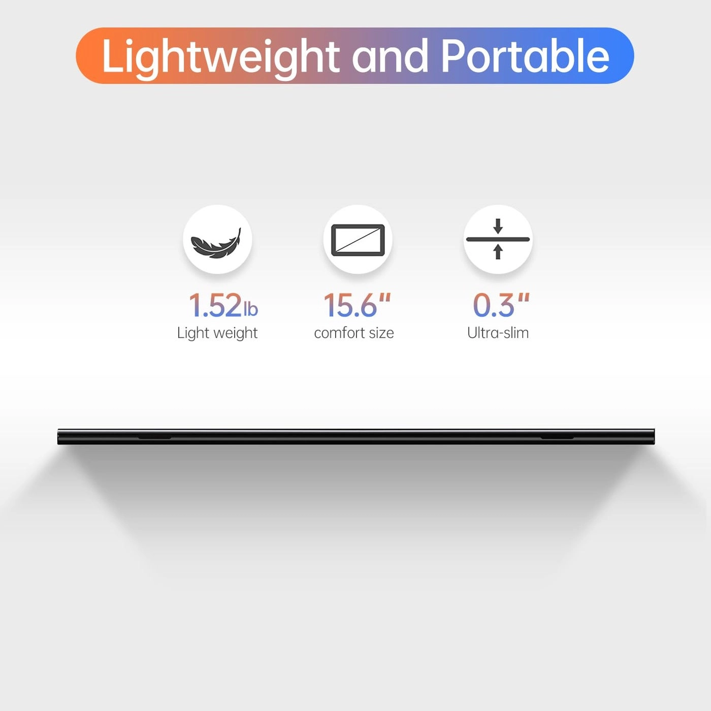 Portable Monitor - 15.6inch 1080P