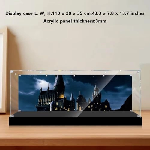 Acrylic Display Box for LEGO 75978 Diagonal Lane Kit