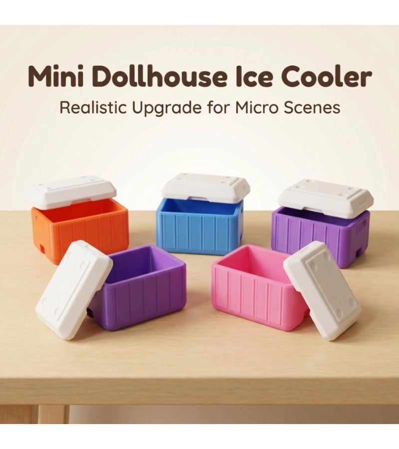 Generic Mini Ice Cooler - 1:12 2-piece Set