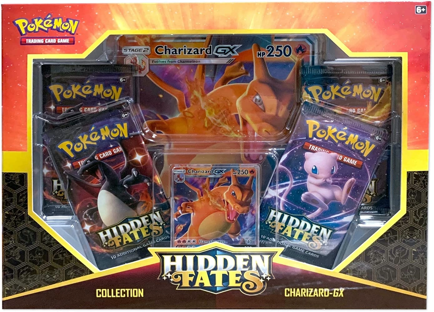 Nintendo Sun & Moon 11.5 Hidden Fates Assorted Gx Box