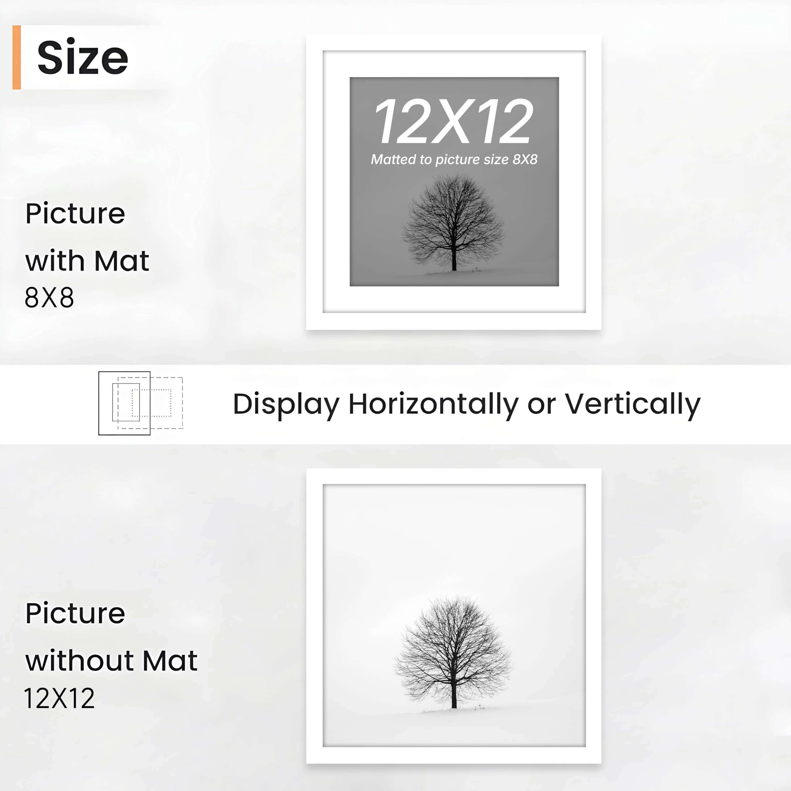Document Frame - 30.5L x 30.5W Centimeters 2