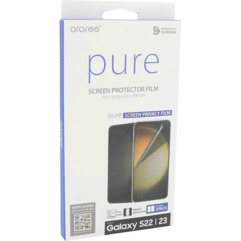 araree Pure Screen Film - Superhard Coating for Samsung Galaxy S22/Galaxy S23
