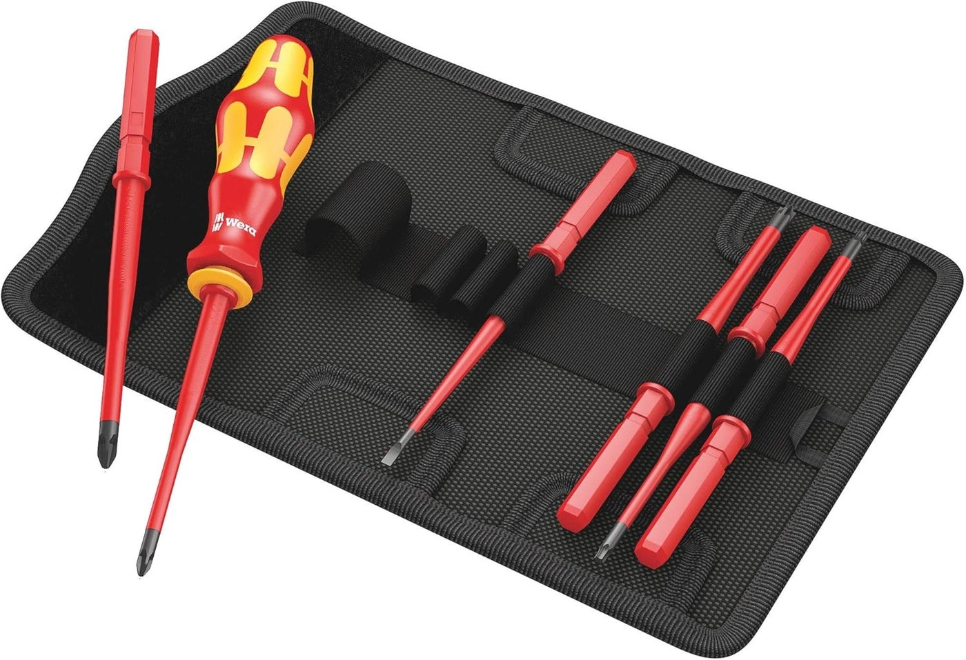 Wera Kraftform Kompakt VDE Multi-Bit Screwdriver Set (7 Pcs)