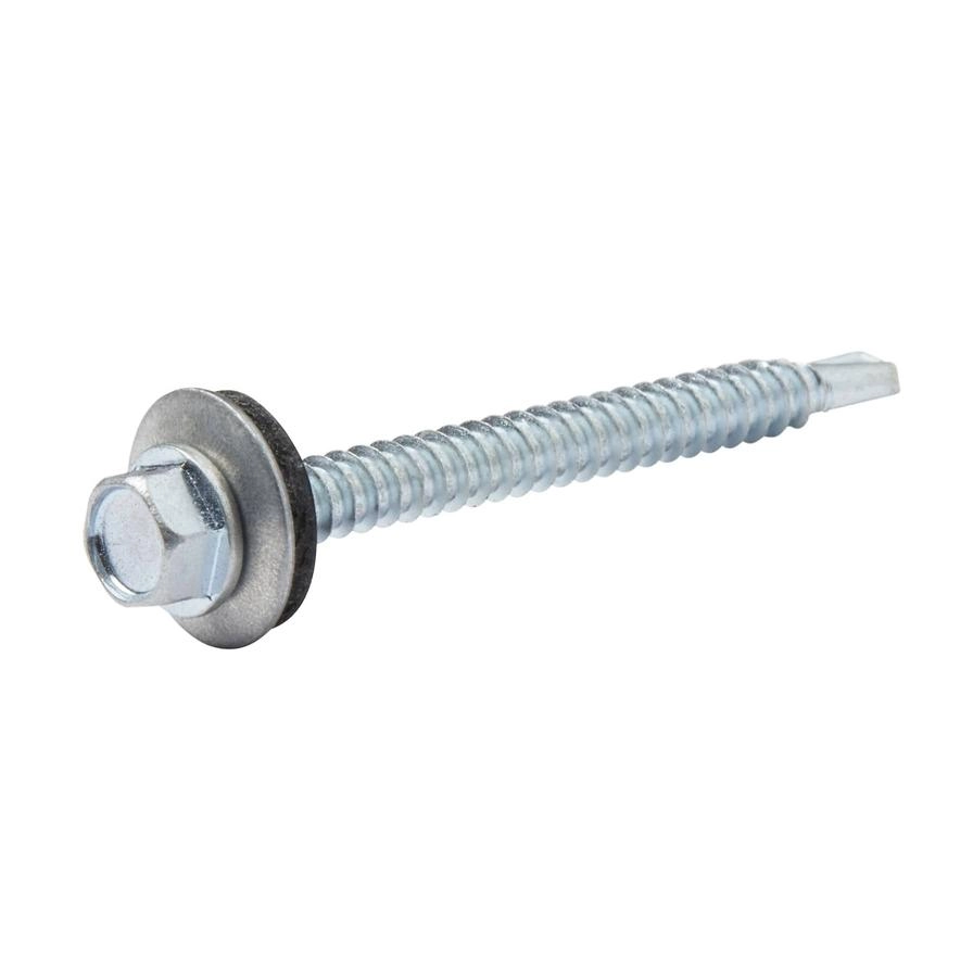 Zinc-Plated Carbon Steel Roofing Screw Pack 5.5mm 60mm