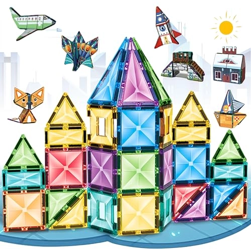 Magnetic Building Blocks - 100 pcs