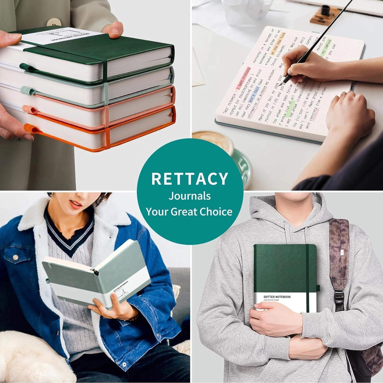 Notebook A4 Hardcover - Blank 192 Pages