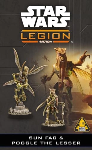 Star Wars: Legion: Sun Fac & Poogle The Lesser Operative & Commander Expansion - Tabletop Miniatures Strategy Game