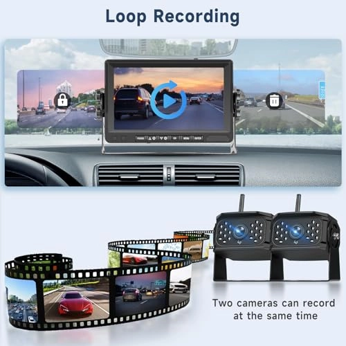 Wireless Backup Camera - Night Vision Wireless 720P