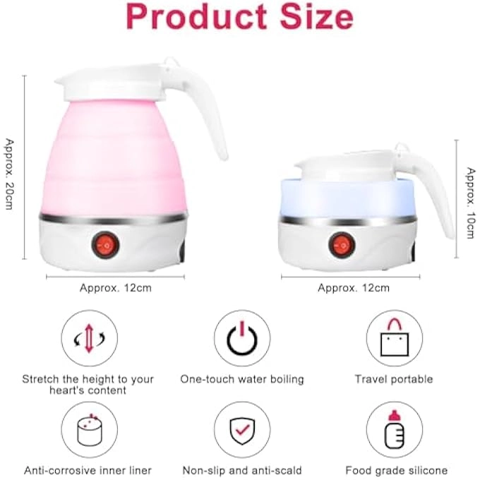 Foldable Collapsible Electric Kettle