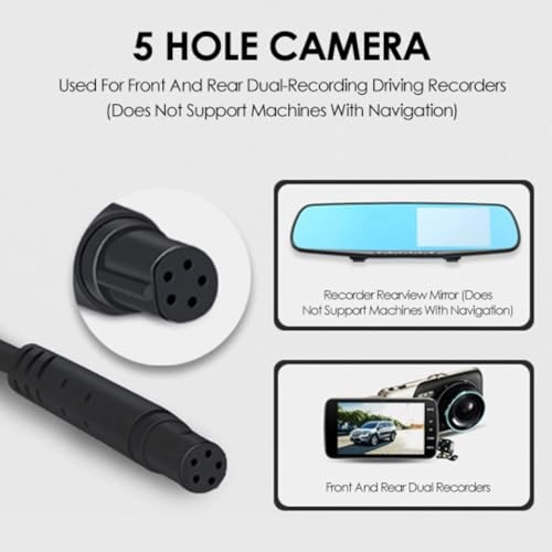 Universal Car Reversing Camera - Night vision 720p