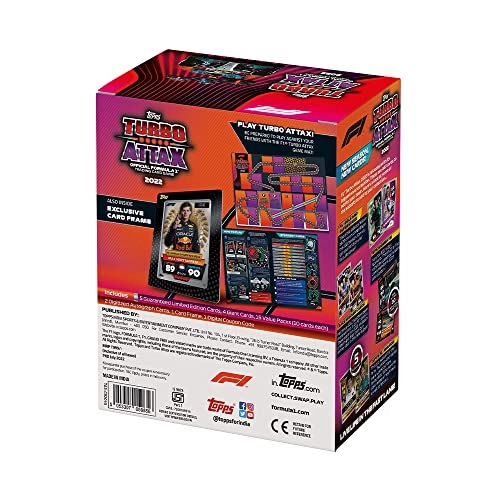 F1 Turbo Attax - English 161pcs