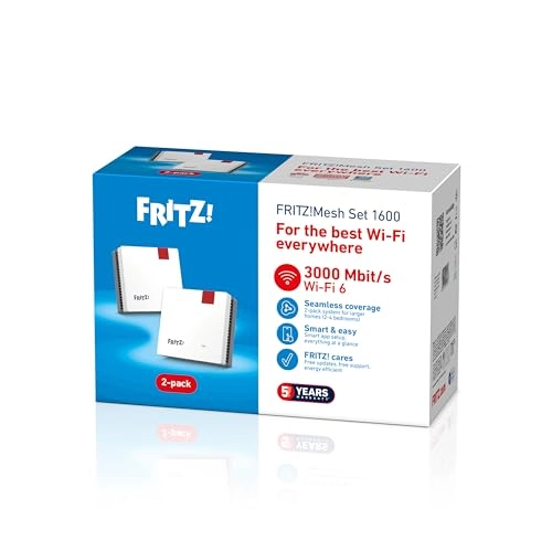 Mesh Set 1600 - Wi-Fi 6 2 Count